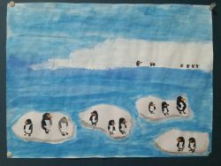 Pinguine auf Eismeer C.jpg